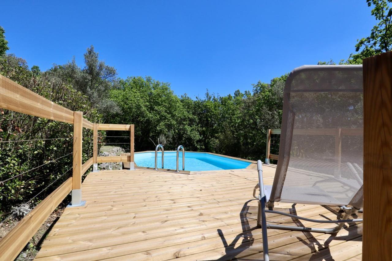 Le Mas Des Rouquets - Avec Piscine Et Jardin Anduze Eksteriør bilde